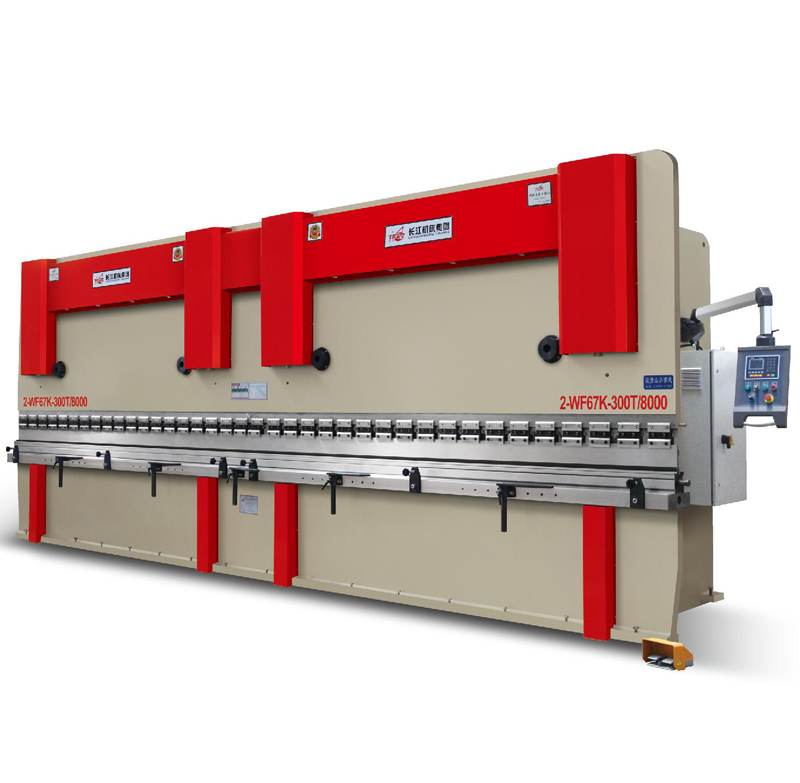 2-WF67Y雙機(jī)聯(lián)動液壓板料折彎機(jī)
